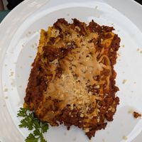 Lasagna at Gintilla in Cagliari