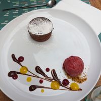 Lava cake at Gintilla in Cagliari