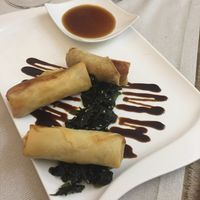 Involtini thai at Gintilla in Cagliari