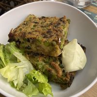 Tortino piselli e funghi  at Gintilla in Cagliari