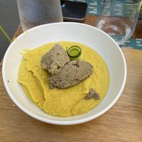 Aubergine cream  at Gintilla in Cagliari