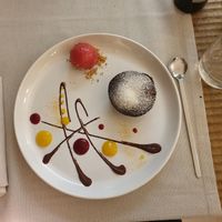 Chocolat fondu at Gintilla in Cagliari