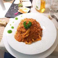 Seitan ragù at Gintilla in Cagliari