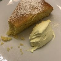 Delicious lemon cake at Gintilla in Cagliari