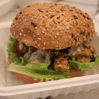 Tofu Burger at Horizontal in St Petersburg