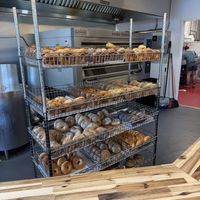 Fresh Bagels  at Jersey South Bagel Company in Asheville