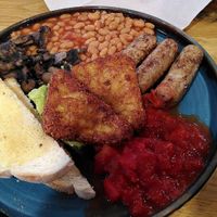 Vegan breakfast (October 2025) at Morrisons in Wales