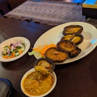 Mushroom satay at Thai Sakon in Huddersfield