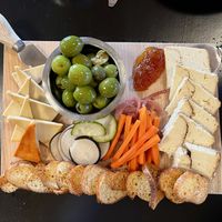 cheese board for two — so good!  at Adelleda in Portland