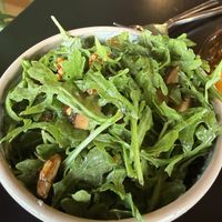 The smoked pears, crunch and creamy yogurt dressing on the bottom made for an incredible salad.   at Adelleda in Portland