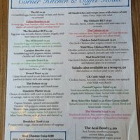  at Corner Kitchen & Coffee House in Madeira Beach