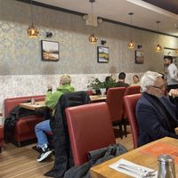 Inside  at Annapurna Bhavan in New York City