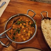 Corn & bell pepper masala 😍😍😍😍 it was CREAMY & DREAMY! at Annapurna Bhavan in New York City
