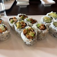 Peanut avocado roll  at Murasaki Japanese & Thai in Exton