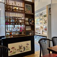   at Flying Mushroom Cafe in Tokyo