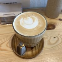 Pumpkin spice latte   at Pangea  in Castilla Y León