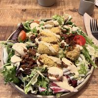 Plantfull Caesar protein salad  at PLANT SHACK Valencia in Valencia