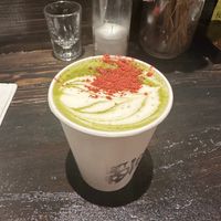 Matcha at Sleeper Coffee in Astoria