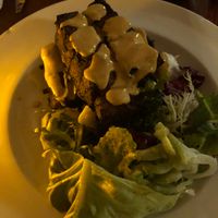 Pomegranate-BBQ Seitan Skewers (our favorite) at Candle 79 in New York City