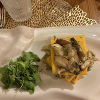 Polenta e funghi  at Vizi e Virtù in Liguria