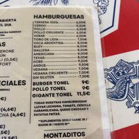   at Bar El Tonel in Andalucía