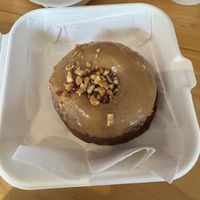 PB jelly donut  at Temple Coffee Roasters in Sacramento
