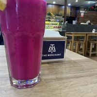 Dragon fruit & banana juice   at The Merchant Terminal 3 Soekarno-Hatta Airport (CGK) in Kota Tangerang