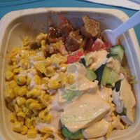 Sprout Bowl with Citrus Rib at Sprout Vegan 2.0 in Baltimore