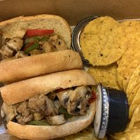 Vegan Chikun Cheesesteak  at Sprout Vegan 2.0 in Baltimore