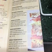 Sandwiches at Sprout Vegan 2.0 in Baltimore