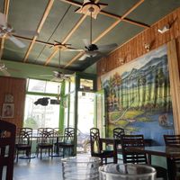 Inside decor  at New Chiang Mai in Hilo