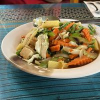 Stir fryy  at New Chiang Mai in Hilo