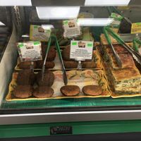 Prepared items at The Health Nuts - Broadway in New York City