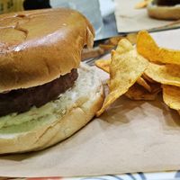Beyond burger at Vegan Stories by Konstantinos in Athens
