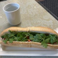 Bahn mi  at Petit Marche Vege in Montreal