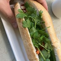 Bahn mi  at Petit Marche Vege in Montreal