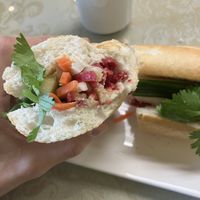 Bahn mi  at Petit Marche Vege in Montreal