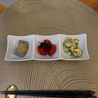 Appetizers at VEGGIE SUSHI JAPAN - ヴィーガン寿司専門店 in Tokyo