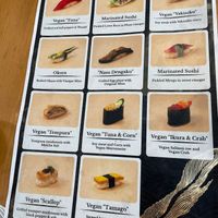   at VEGGIE SUSHI JAPAN - ヴィーガン寿司専門店 in Tokyo
