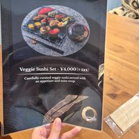  at VEGGIE SUSHI JAPAN - ヴィーガン寿司専門店 in Tokyo