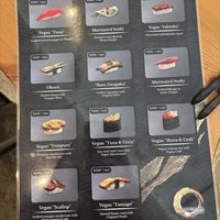   at VEGGIE SUSHI JAPAN - ヴィーガン寿司専門店 in Tokyo