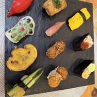 Sushi prix fixe  at VEGGIE SUSHI JAPAN - ヴィーガン寿司専門店 in Tokyo