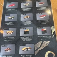   at VEGGIE SUSHI JAPAN - ヴィーガン寿司専門店 in Tokyo