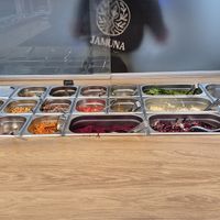 Salads at Restavracija Jamuna in Ljubljana