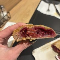 Cherry strudel  at Restavracija Jamuna in Ljubljana