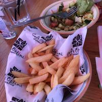 ציפס at Cafe Optimi in Eilat