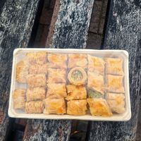 Vegan Baklavas (Large Mixed Tray). at The Field of Olives in England