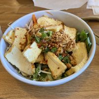 Vermicelli bowl with tofu (sub soy sauce for vinaigrette )  at PHAM'S KITCHEN in Cheektowaga