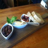 Vegan snack dish at Cafe Luna in Aalborg