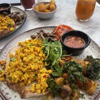 Side of hash browns   at The Skinny Kitchen - West End in Ibiza